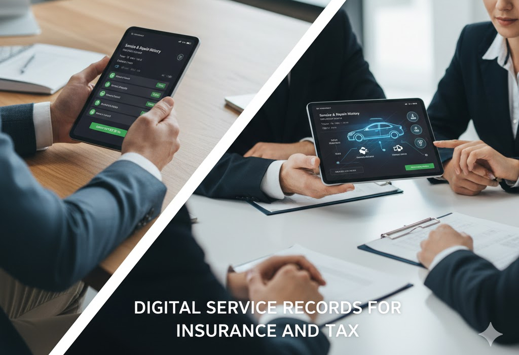 Digital Service Records for Insurance and Tax