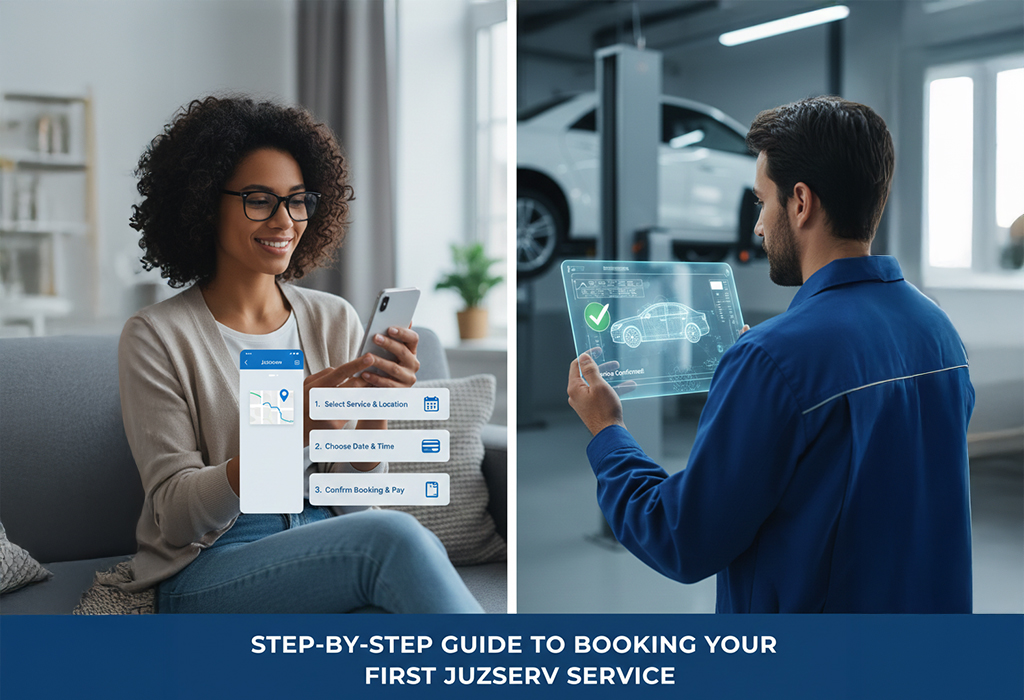 How to Book Your First Juzserv Service